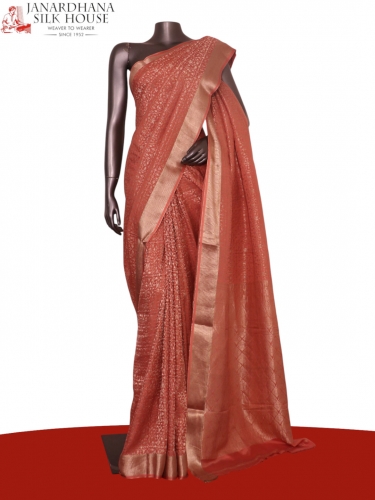 Exclusive Pure Crepe Silk Saree